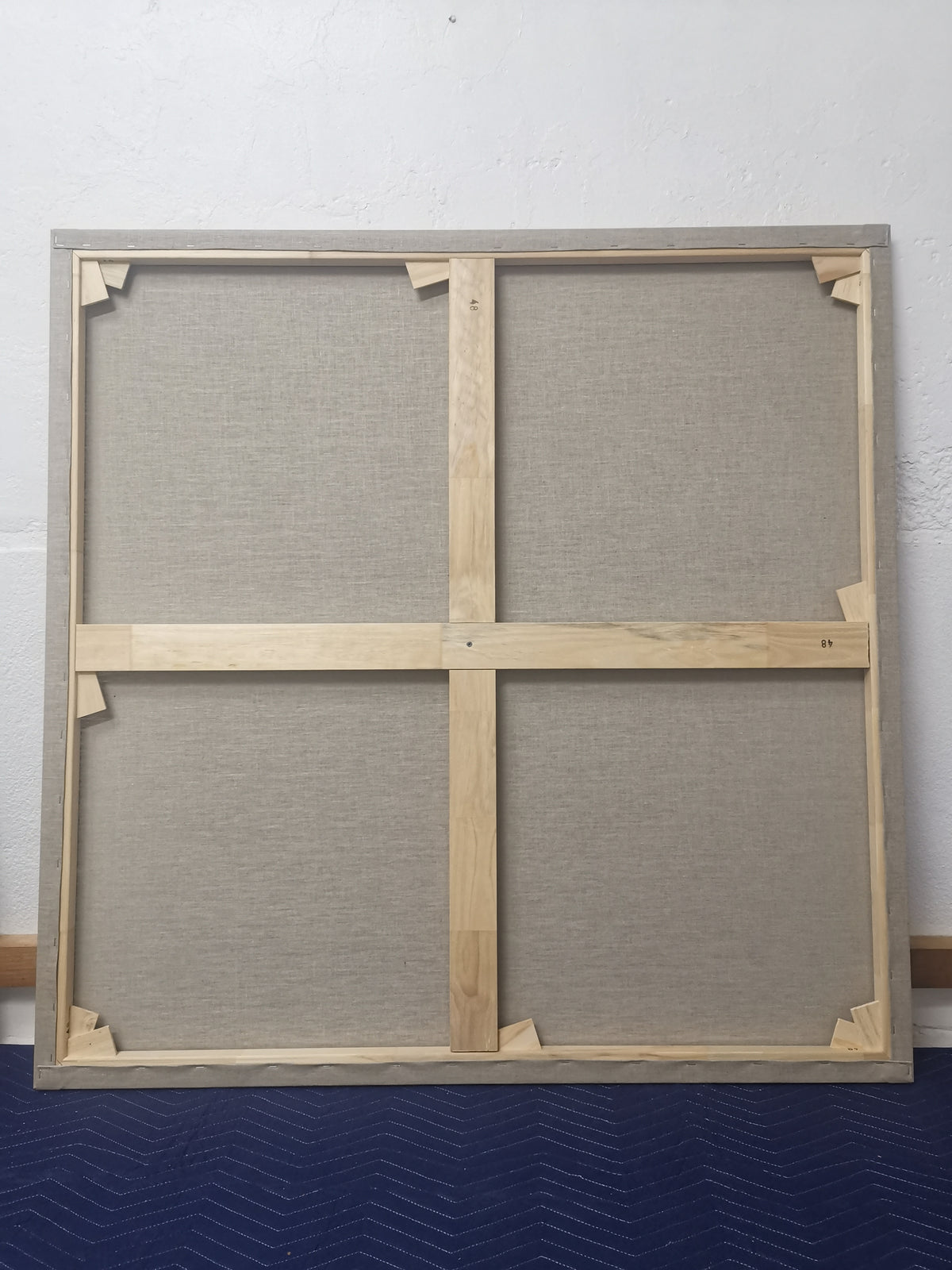 Clear Primed Linen (Glue-Sized)